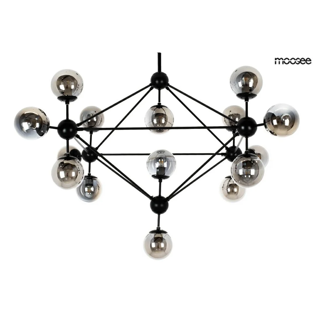 Moosee lampa wisząca Astrifero 15 czarna