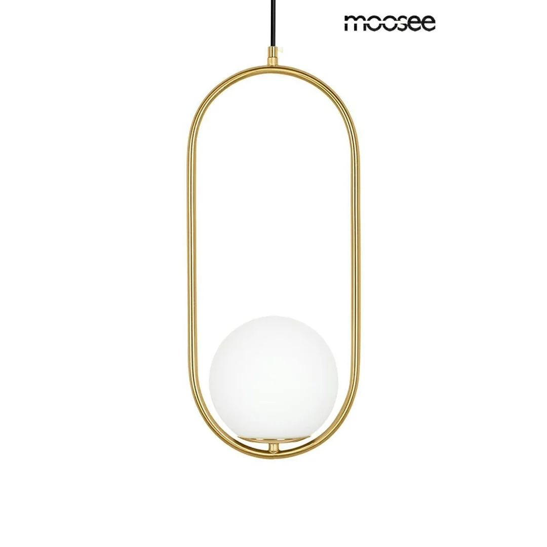 Moosee lampa wisząca Aurelia 50 złota