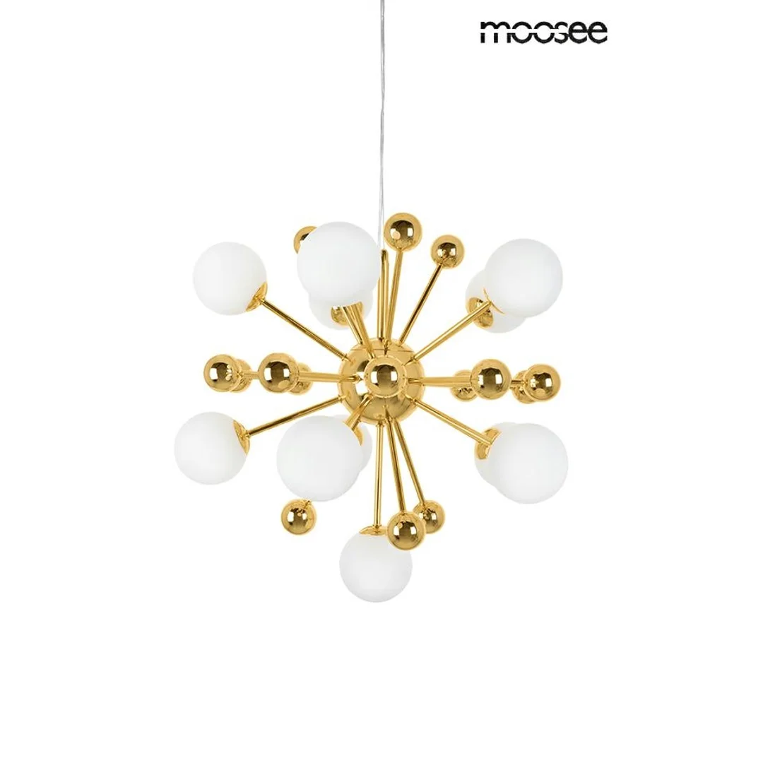 Moosee lampa wisząca Aurelia złota