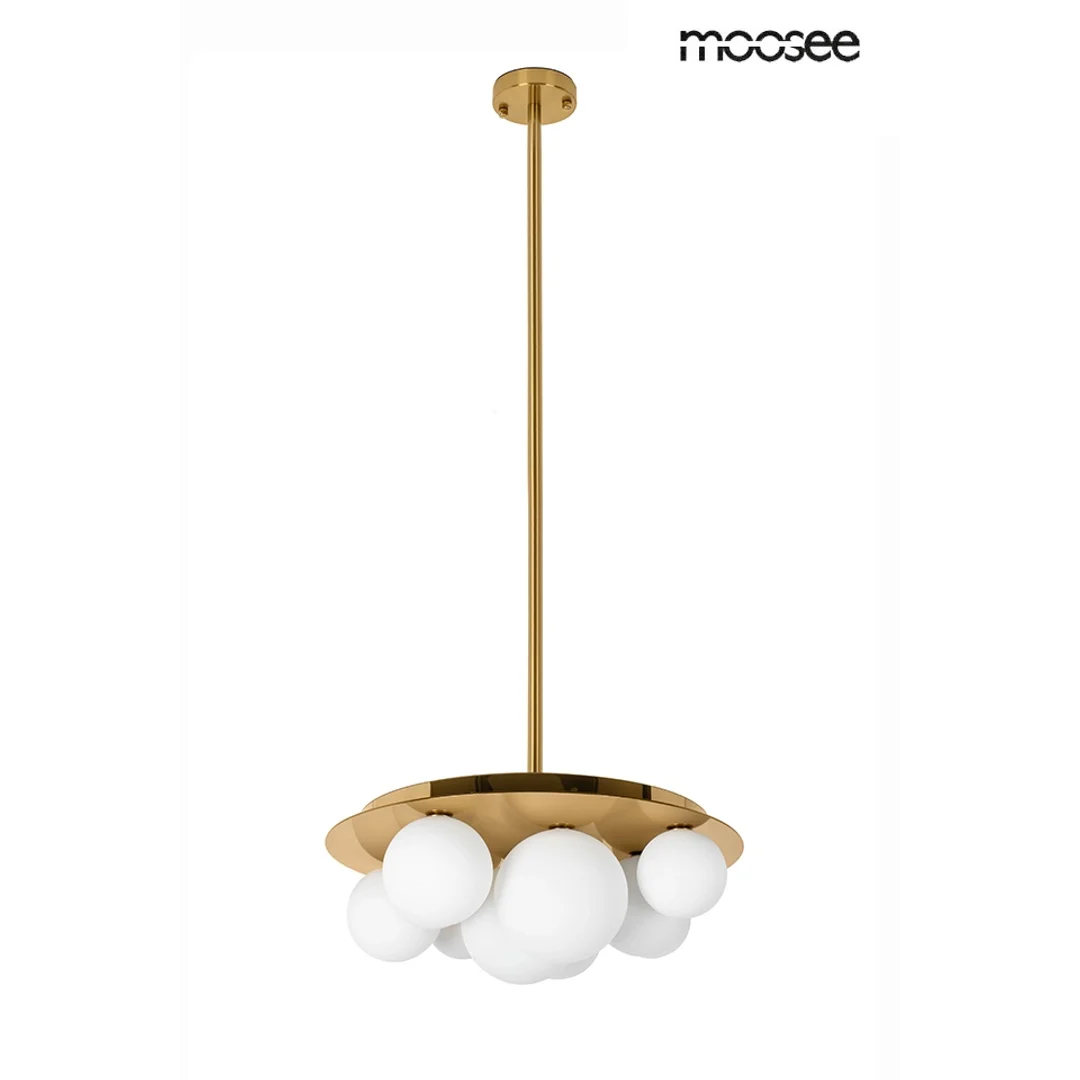 Moosee lampa wisząca Bacardi złota