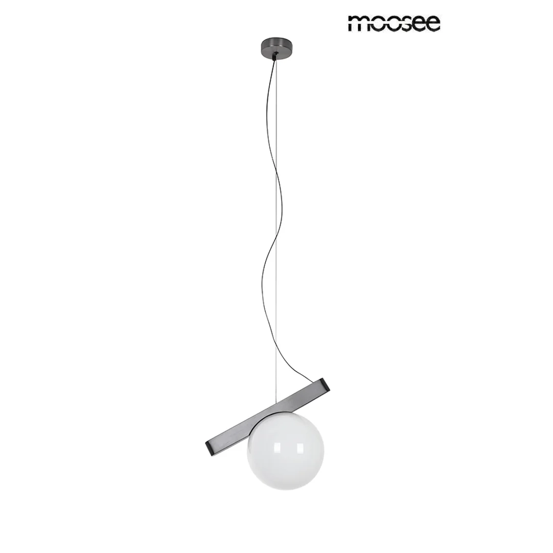Moosee lampa wisząca Balance grafitowa