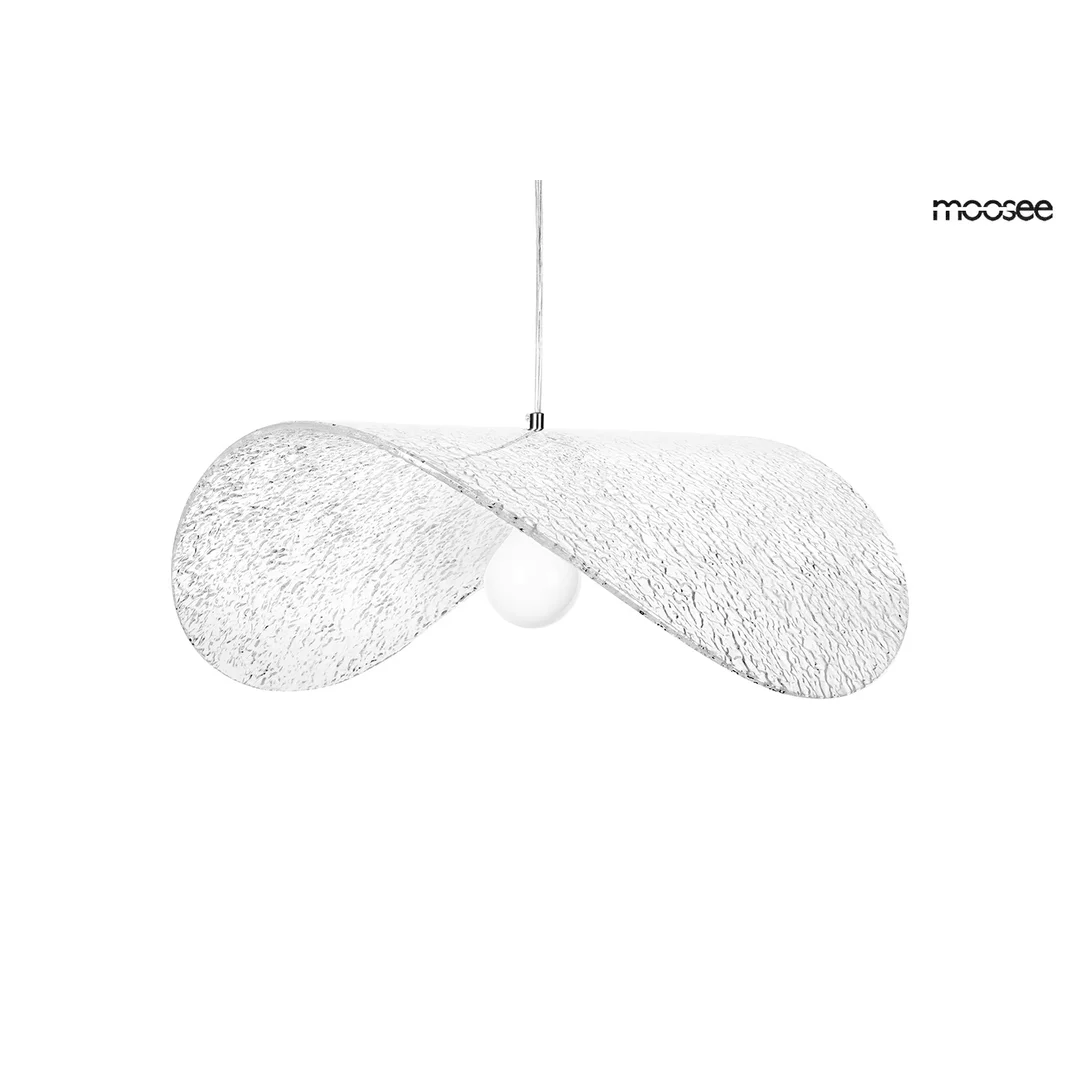 MOOSEE Lampa wisząca CAPELLO FI 80 clear