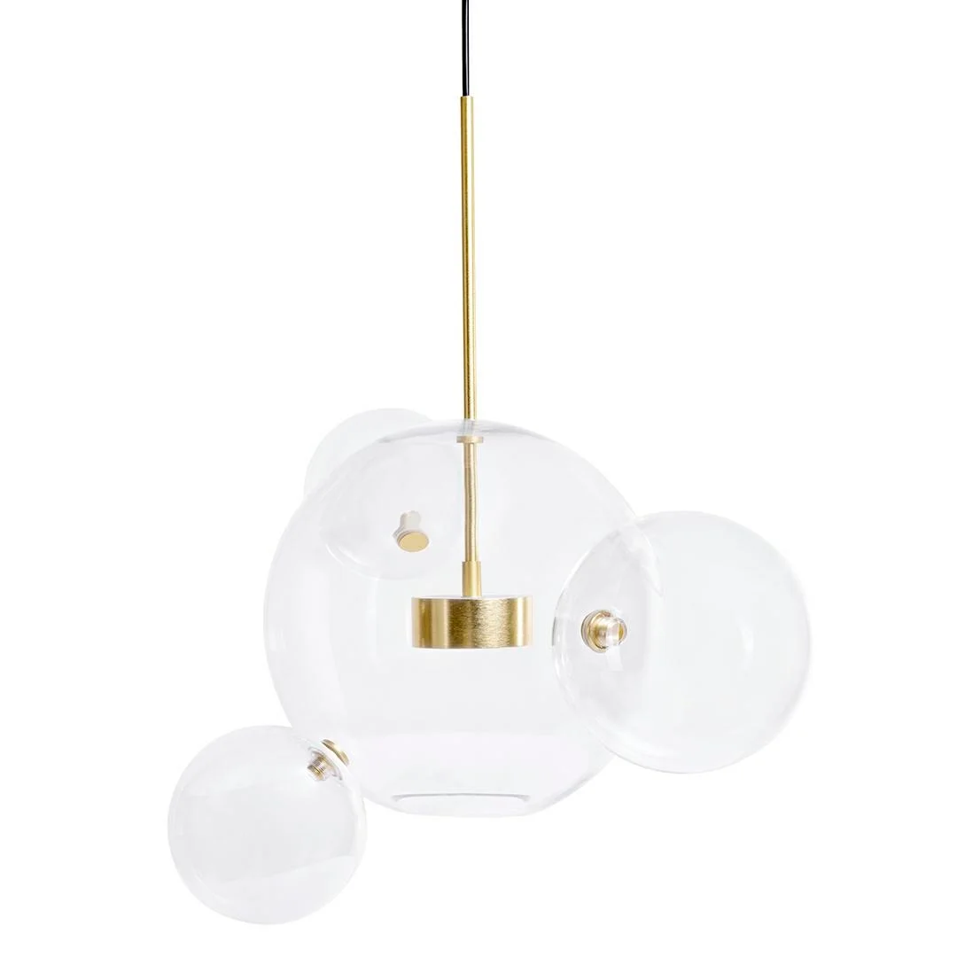 Moosee lampa wisząca Capri 4 złota