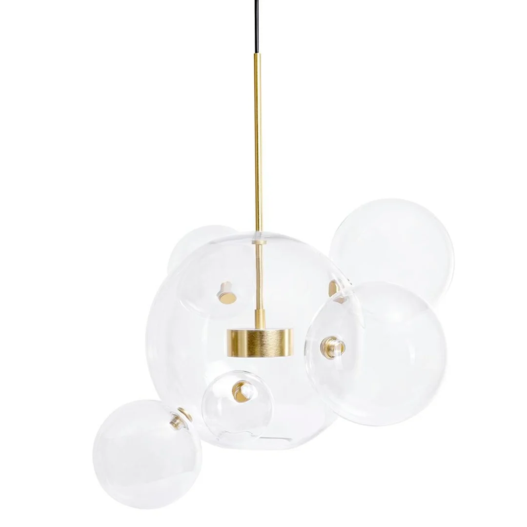 Moosee lampa wisząca Capri 6 złota