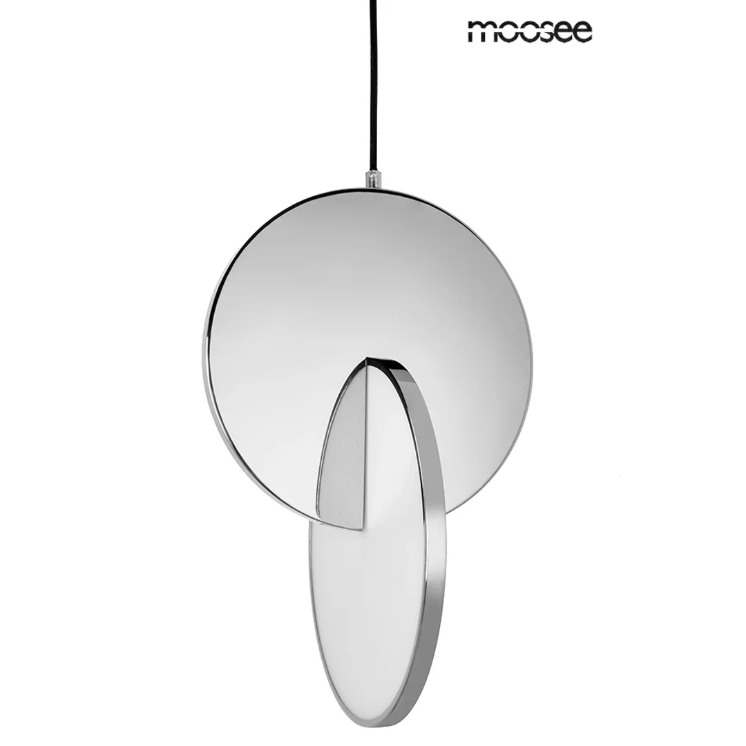 MOOSEE lampa wisząca DISCO srebrna