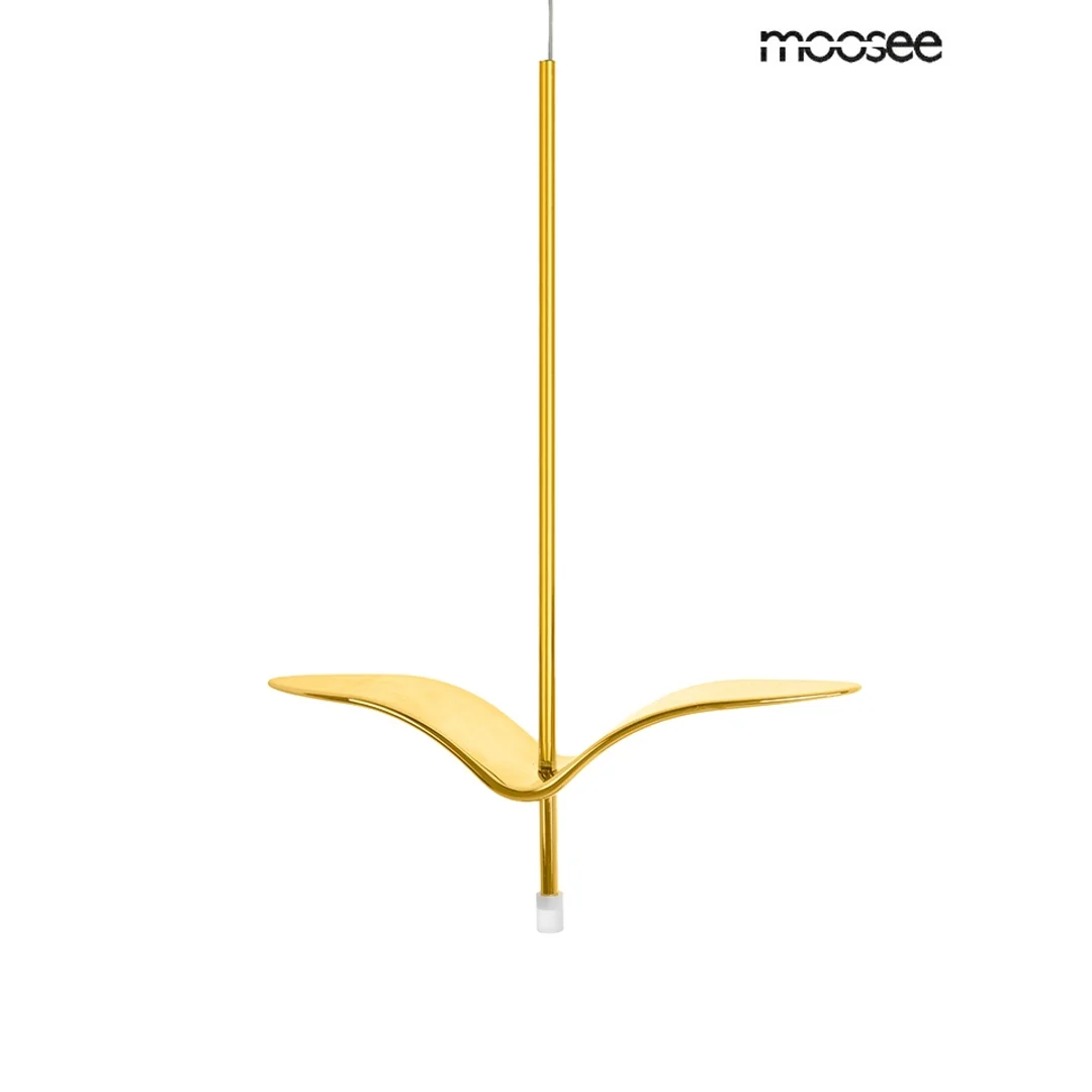 MOOSEE lampa wisząca GAVI A złota