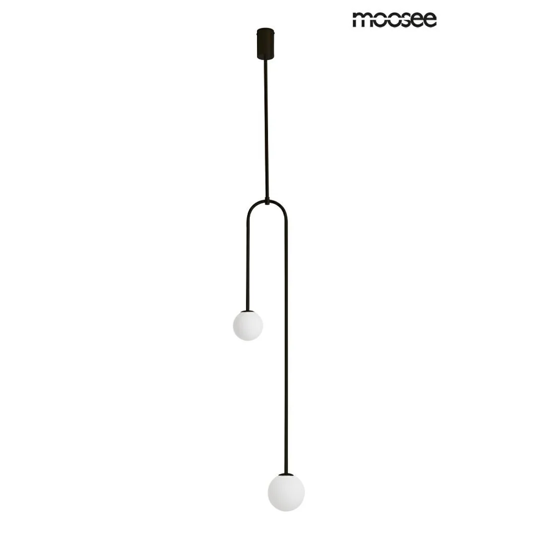 MOOSEE lampa wisząca LOW czarna