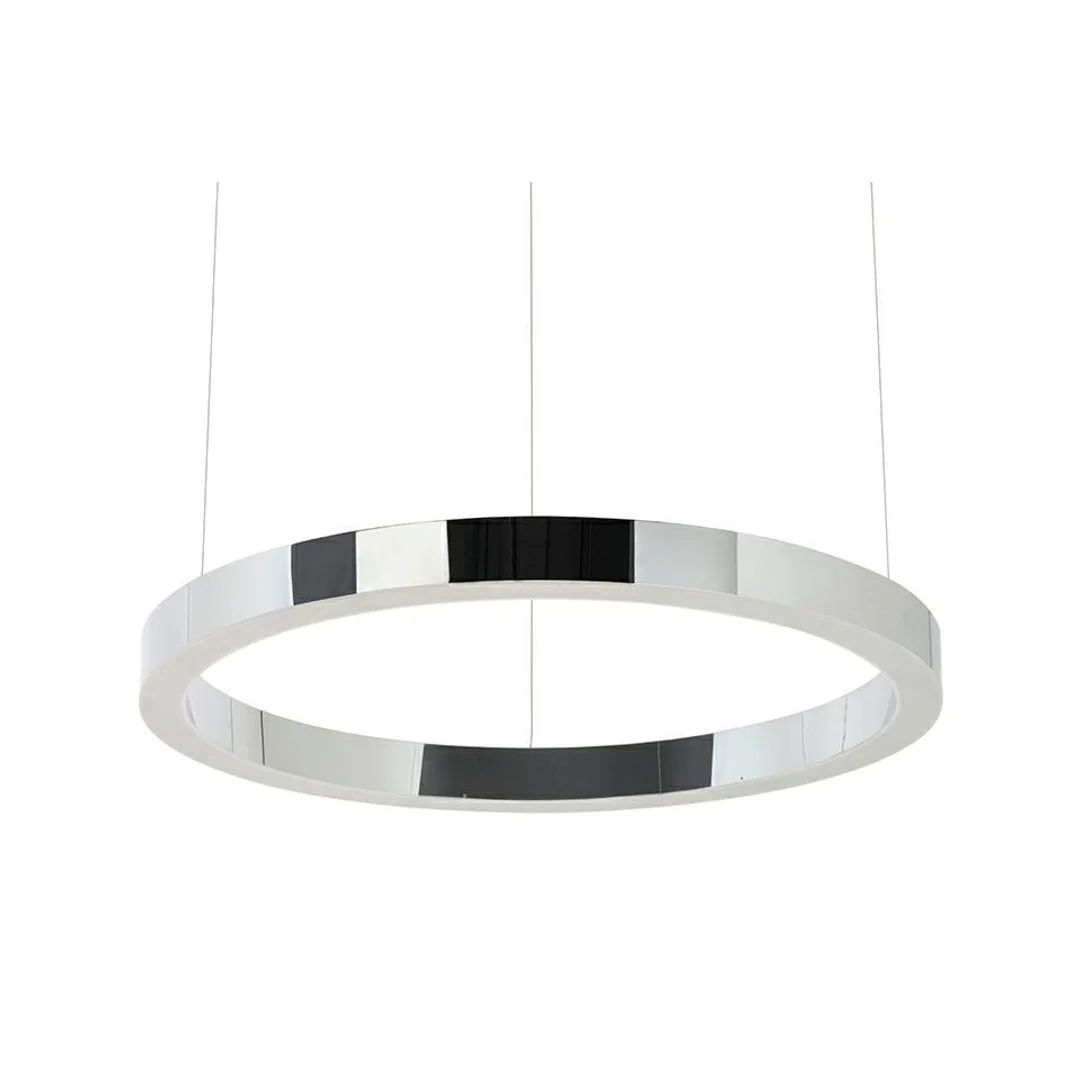 Moosee lampa wisząca Ring 60 srebrna