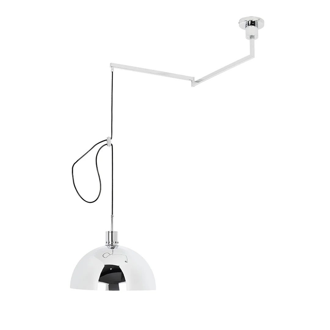 Moosee lampa wisząca Rota 360 srebrny chrom