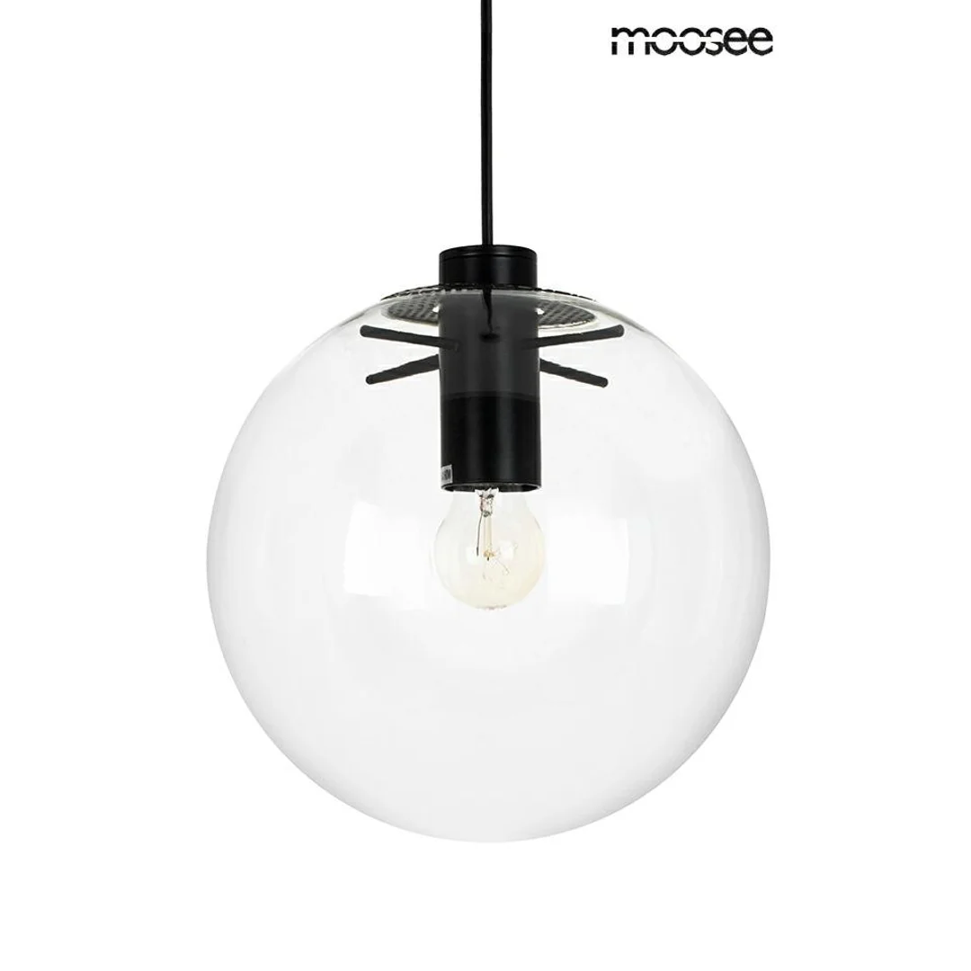 Moosee lampa wisząca Sandra 30 czarna
