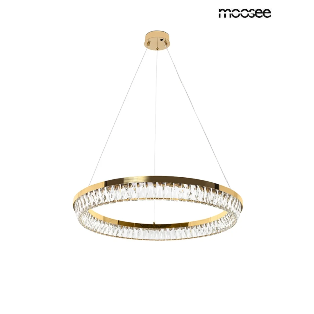 Moosee lampa wisząca Savoy 80 złota