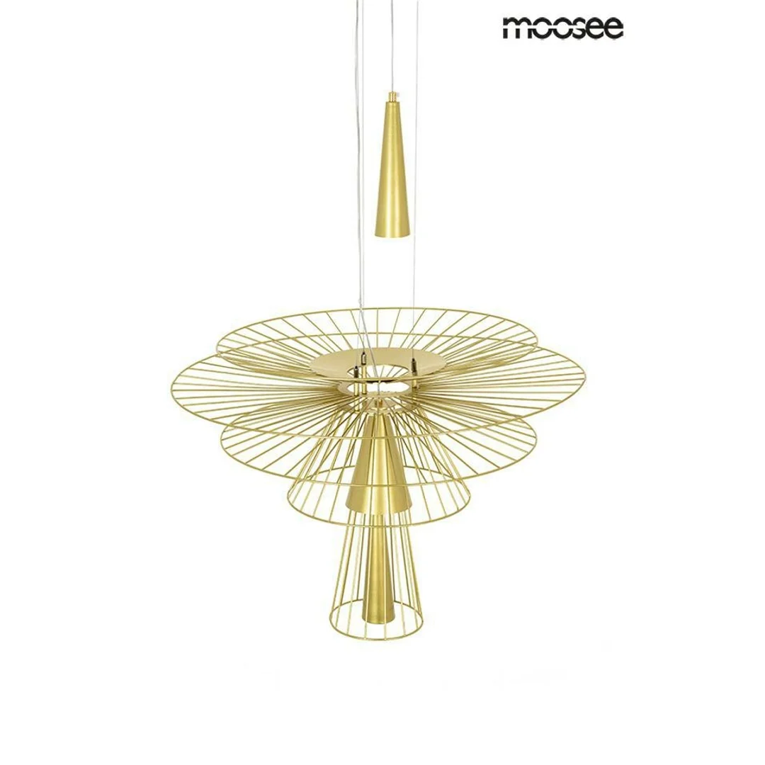 MOOSEE lampa wisząca SESTO złota