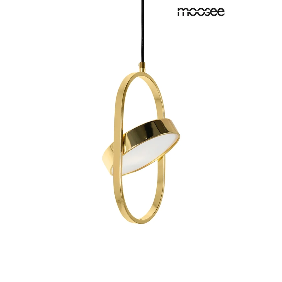 Moosee lampa wisząca Spinner 19 złota