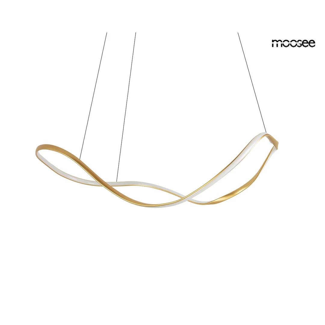 MOOSEE lampa wisząca WAVES 60 złota