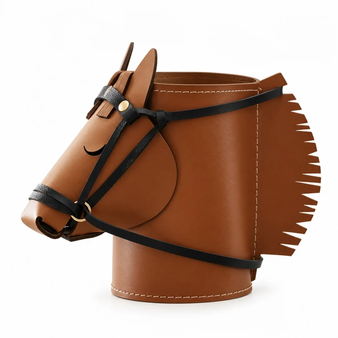 Organizer SHP HORSE brązowy
