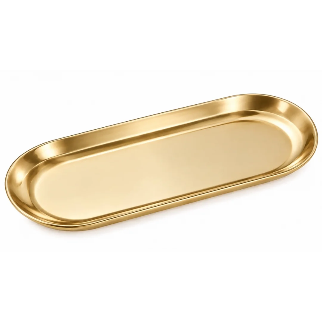 Taca dekoracyjna SHP MIDAS L złota