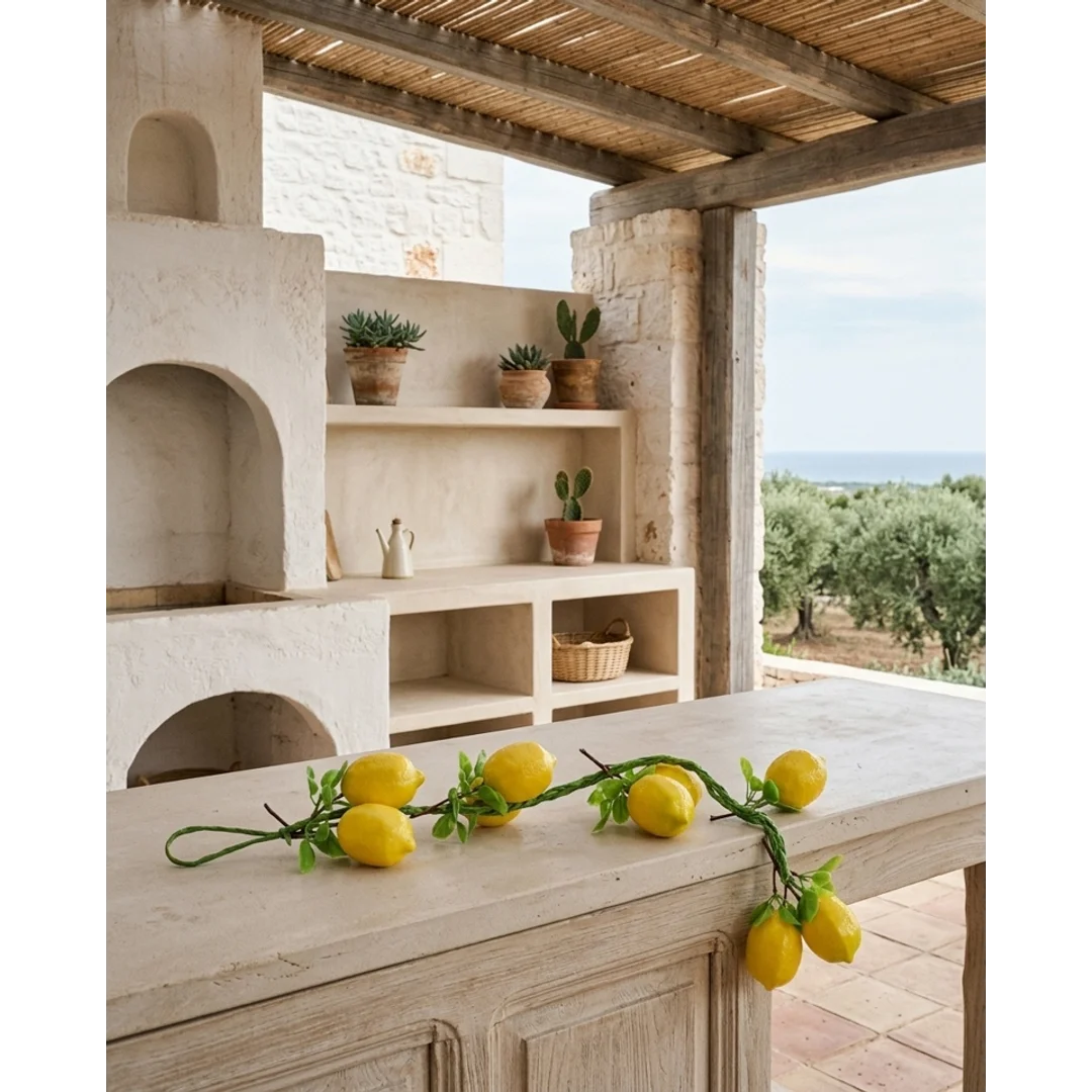 Dekoracja / cytryny ozdobne SHP CAPRI żółte — zdjęcie 6