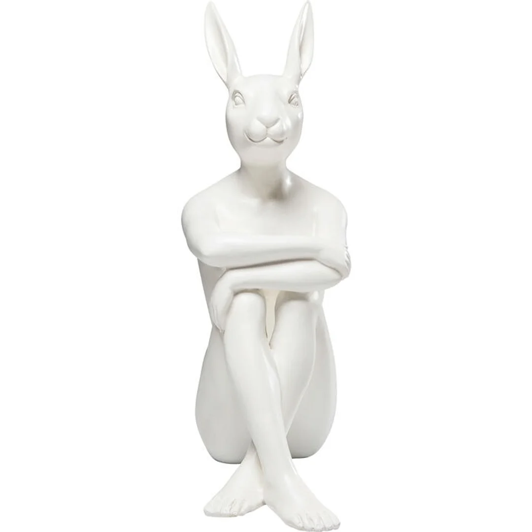 KARE figurka dekoracyjna RABBIT biała — zdjęcie 3