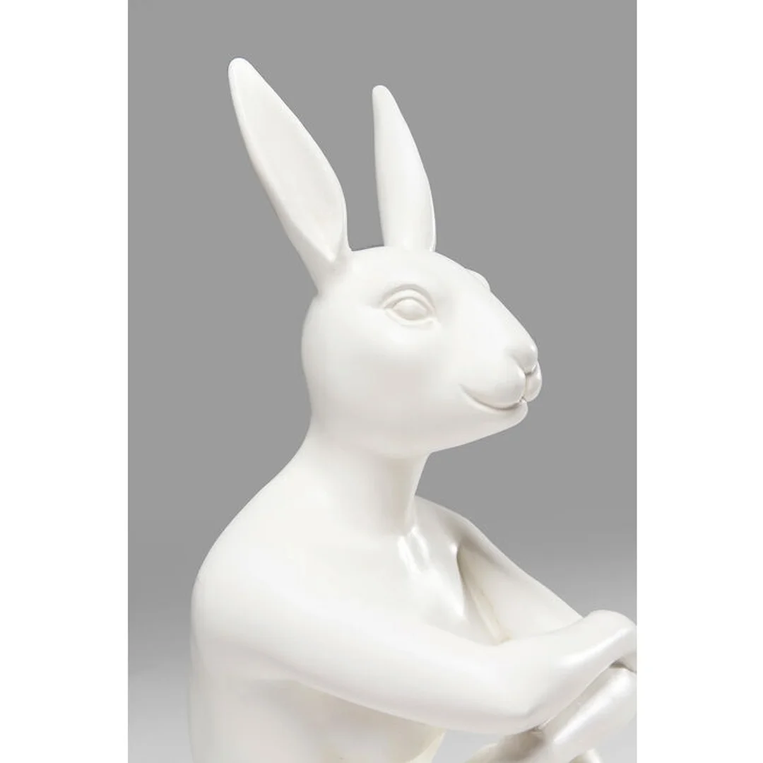 KARE figurka dekoracyjna RABBIT biała — zdjęcie 4