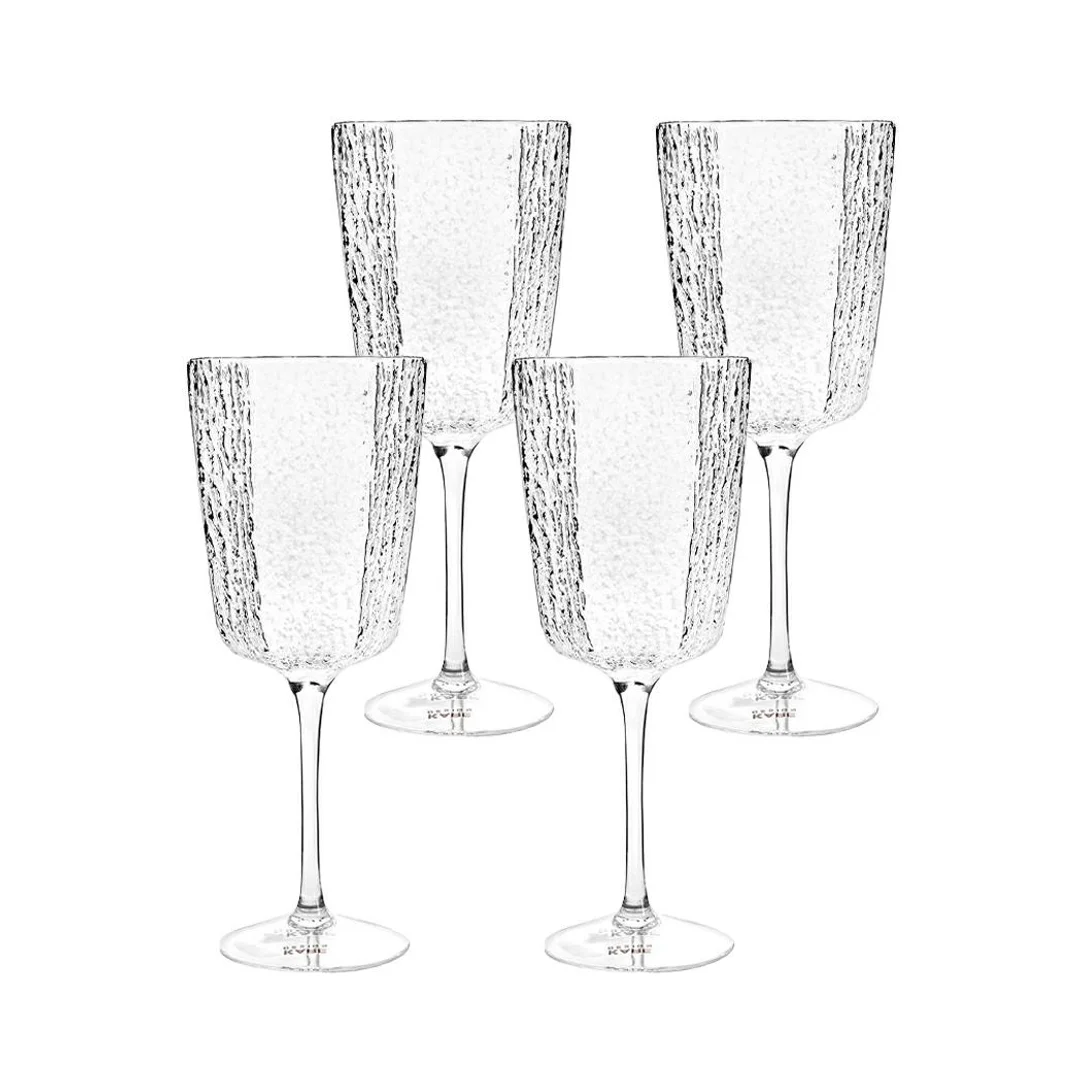 KARE komplet 4 kieliszków do wina CASCATA 440 ml — zdjęcie 2