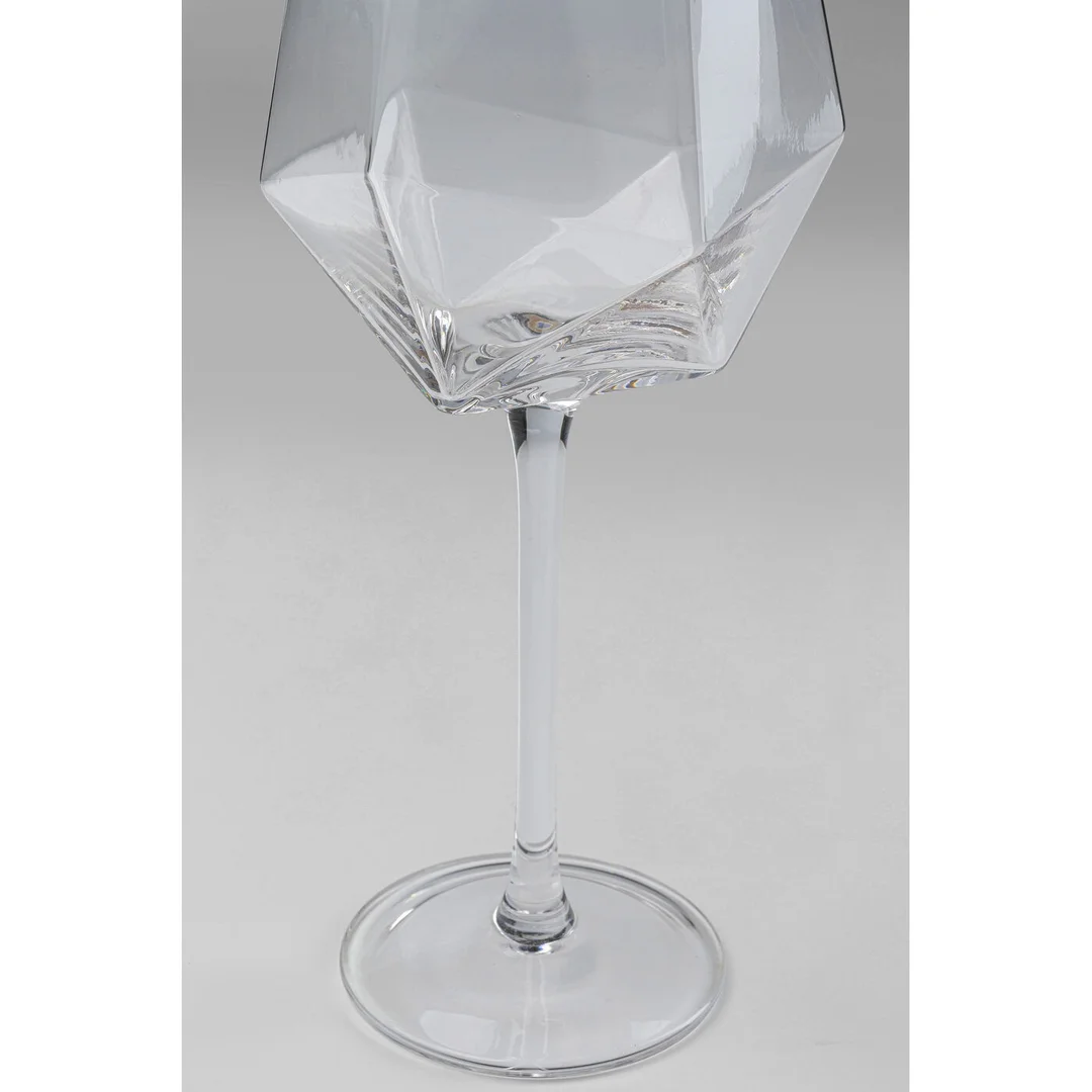 KARE komplet 4 kieliszków do wina DIAMOND RIM 525 ml — zdjęcie 4