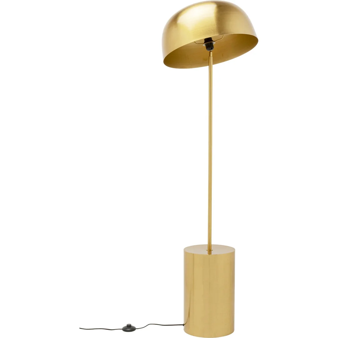 KARE lampa podłogowa LOUNGY 160 cm złota — zdjęcie 2