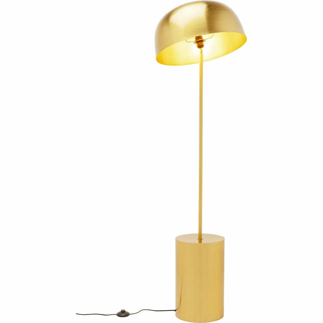 KARE lampa podłogowa LOUNGY 160 cm złota — zdjęcie 7