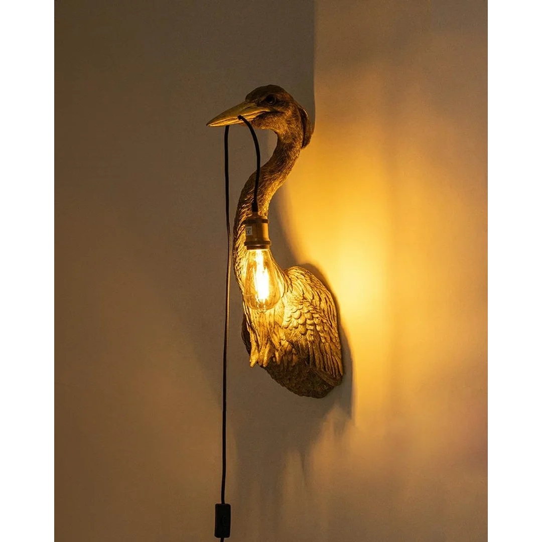 KARE lampa ścienna ANIMAL HERON — zdjęcie 3