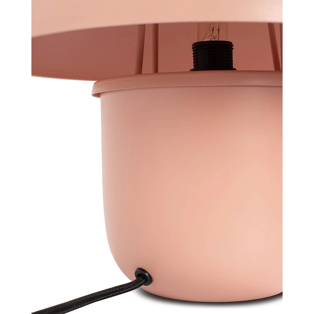 KARE lampa stołowa MUSHROOM 27 cm brzoskwiniowa — zdjęcie 2