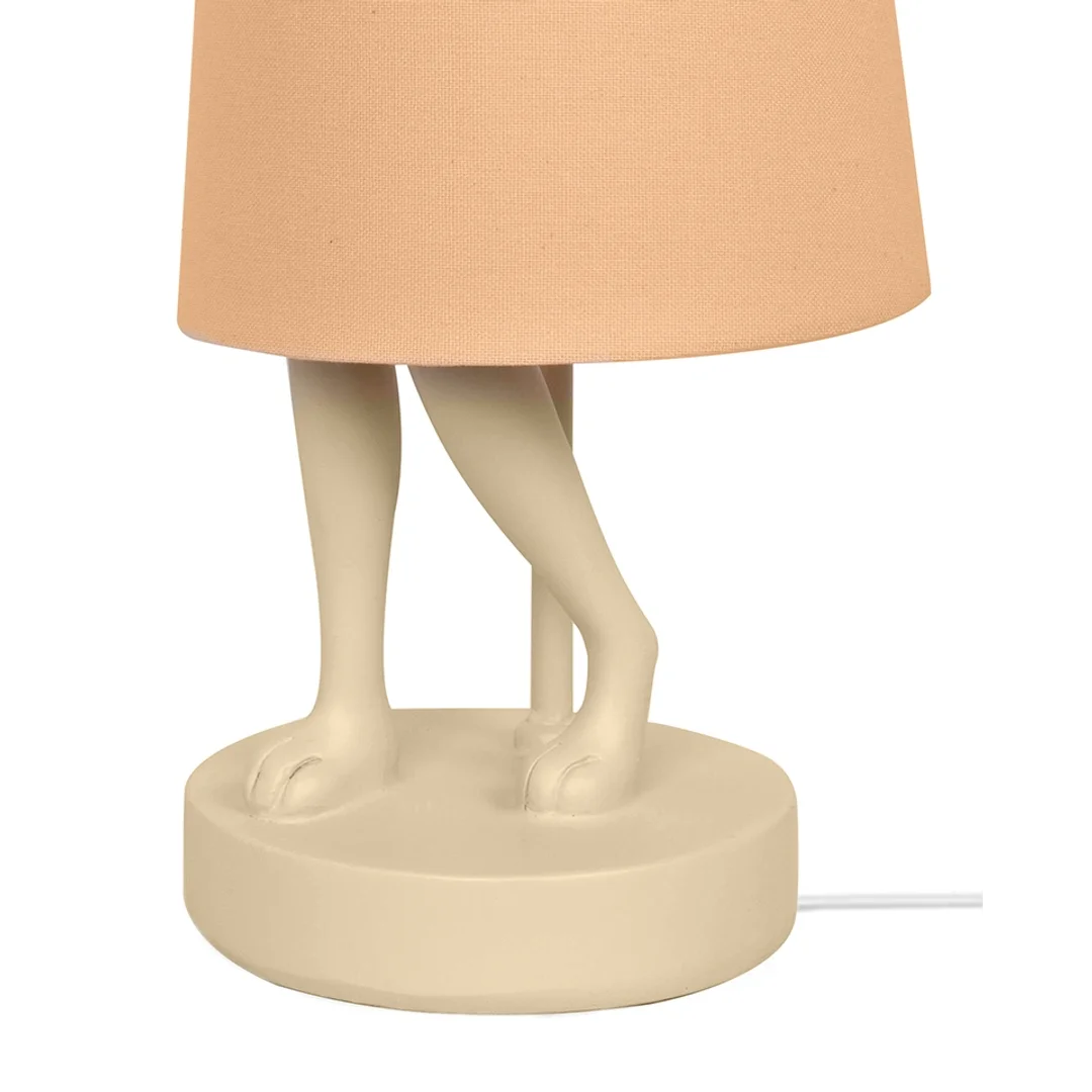 KARE lampa stołowa RABBIT PEACH 50 cm — zdjęcie 4