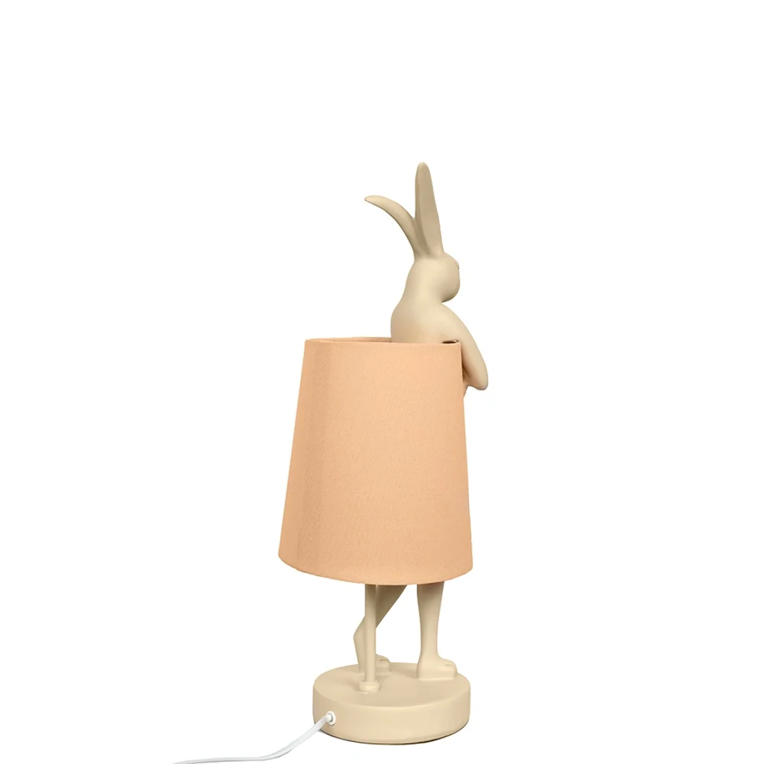 KARE lampa stołowa RABBIT PEACH 50 cm — zdjęcie 5