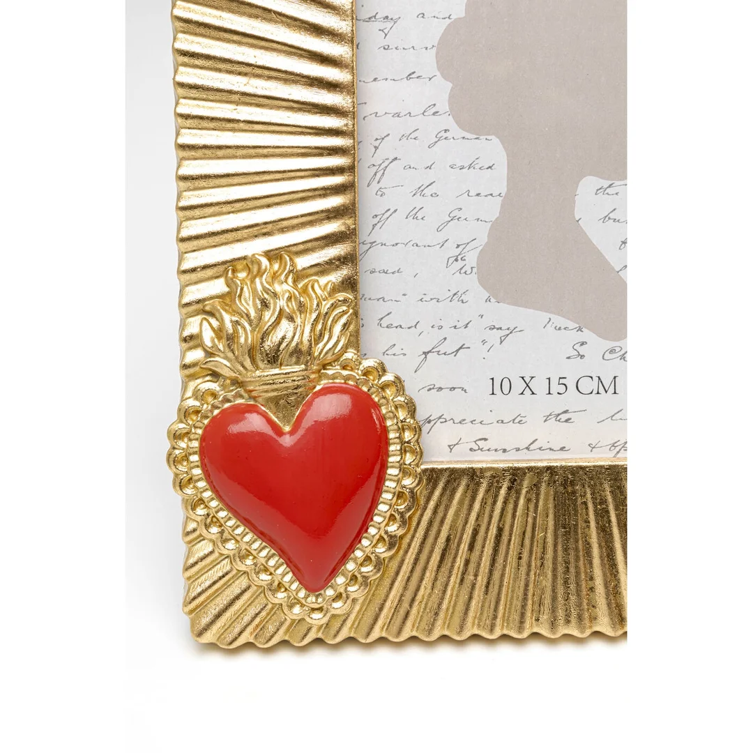 KARE ramka na zdjęcia FLAMING HEART DUE 10x15 cm — zdjęcie 4