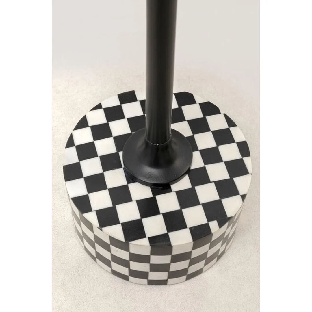 KARE stolik DOMERO CHESS 25 biało-czarny — zdjęcie 5