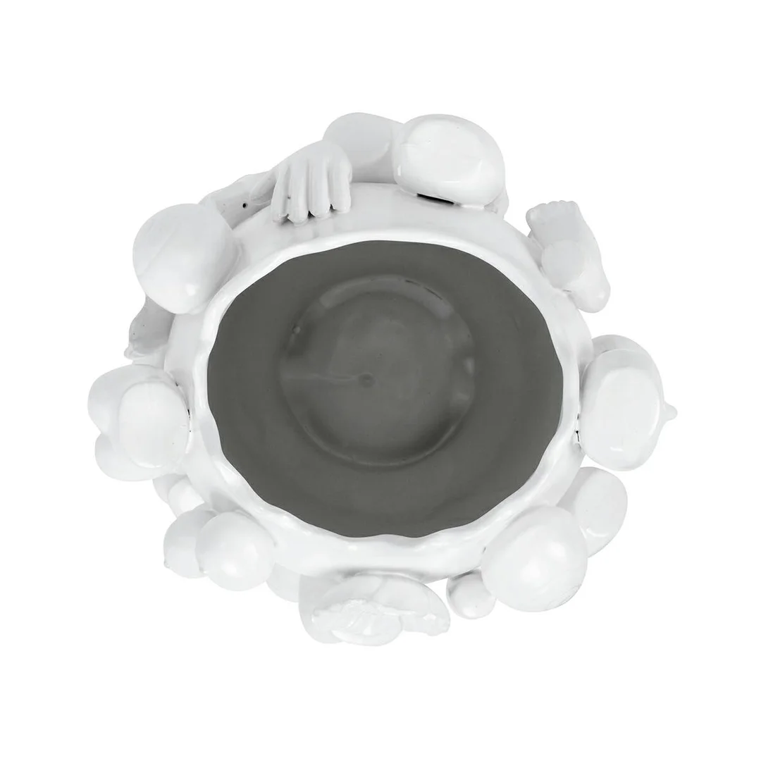 KARE wazon dekoracyjny BODY PARTS 37 cm biały — zdjęcie 6