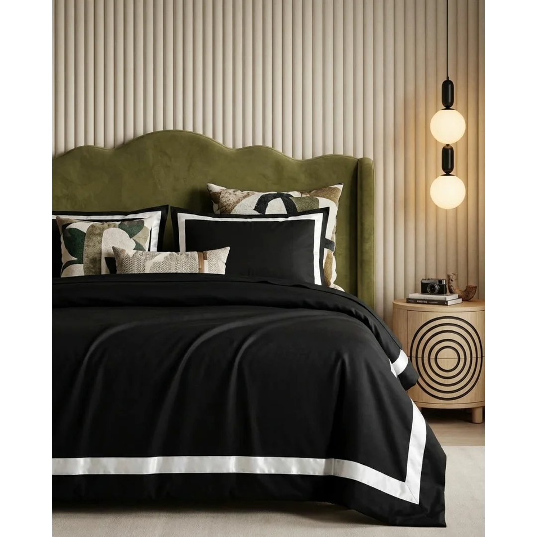 Komplet pościeli SHP RESIDENCE czarny — zdjęcie 5