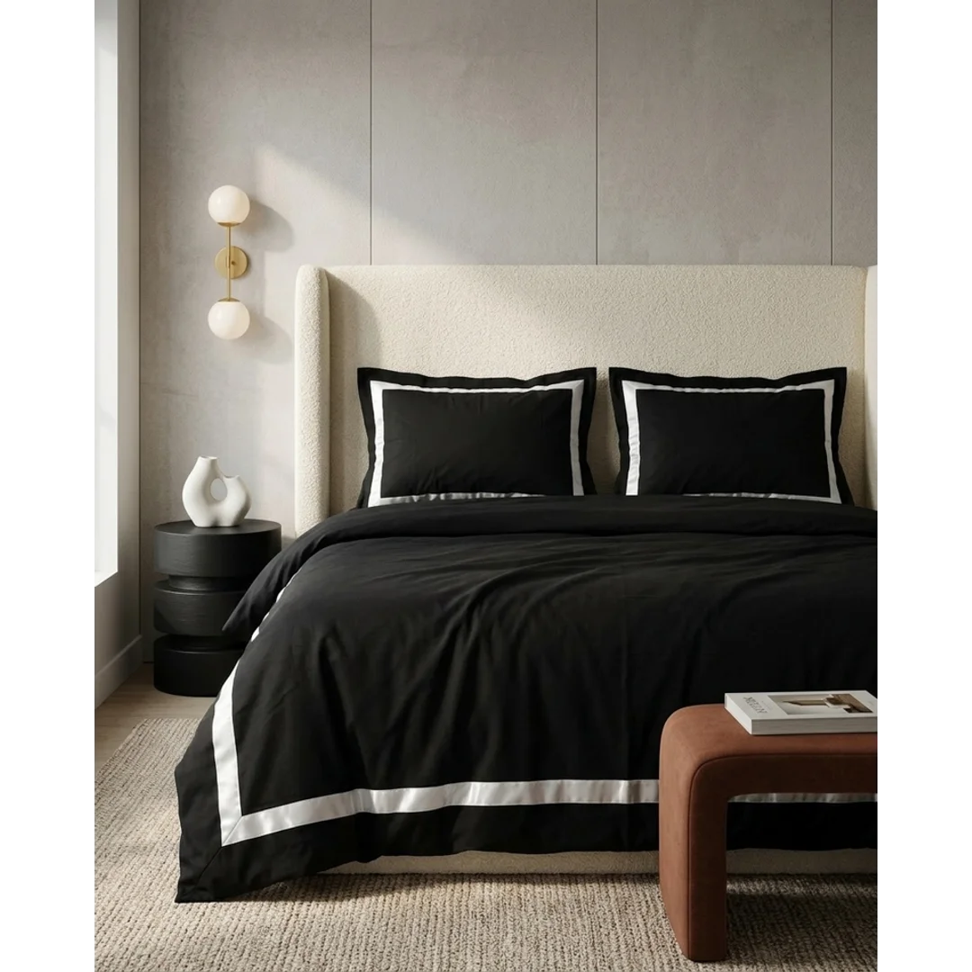 Komplet pościeli SHP RESIDENCE czarny — zdjęcie 6