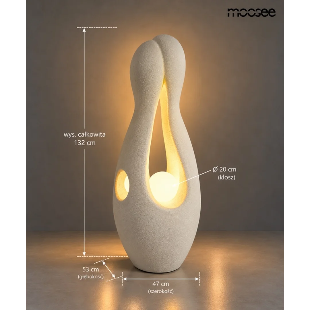 MOOSEE lampa podłogowa MYKONOS — zdjęcie 8