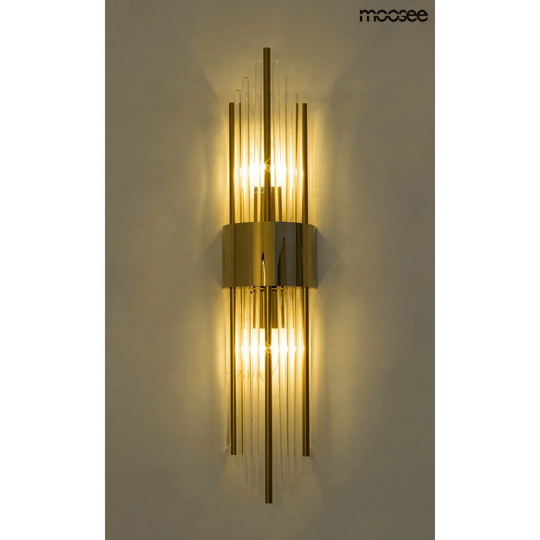 MOOSEE lampa ścienna AMANDA złota — zdjęcie 5