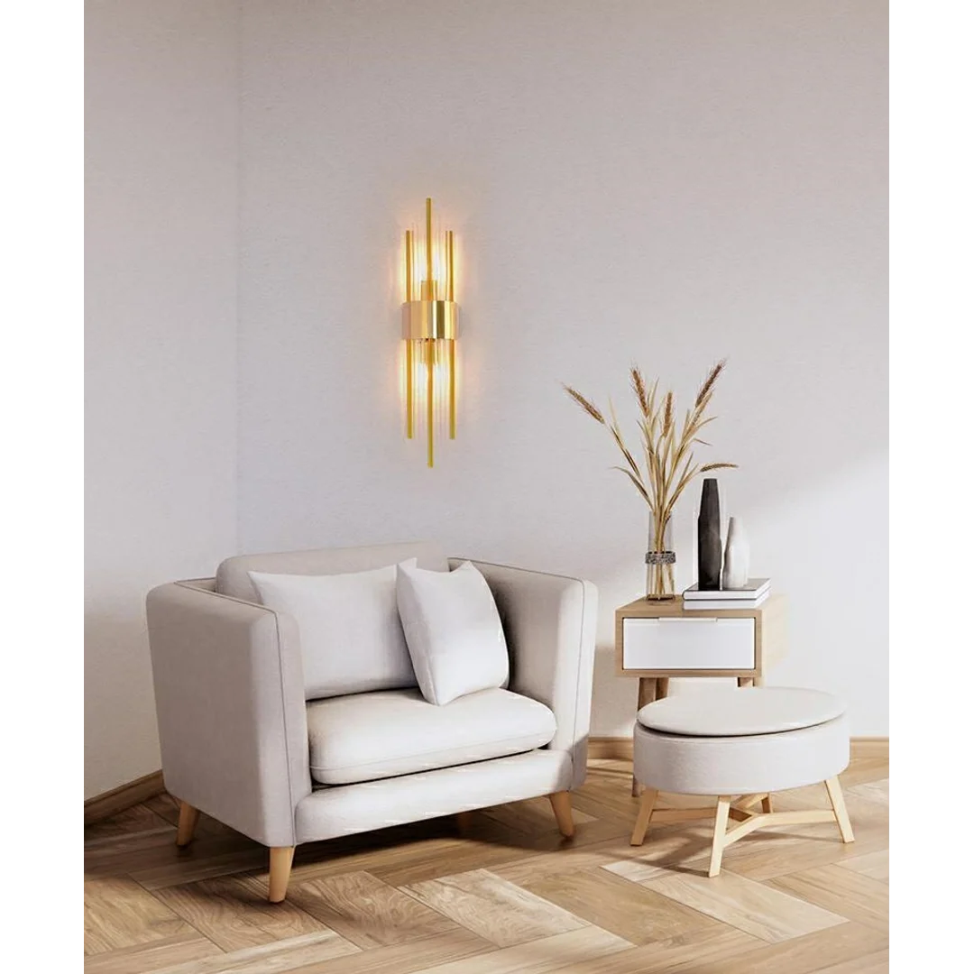 MOOSEE lampa ścienna AMANDA złota — zdjęcie 6