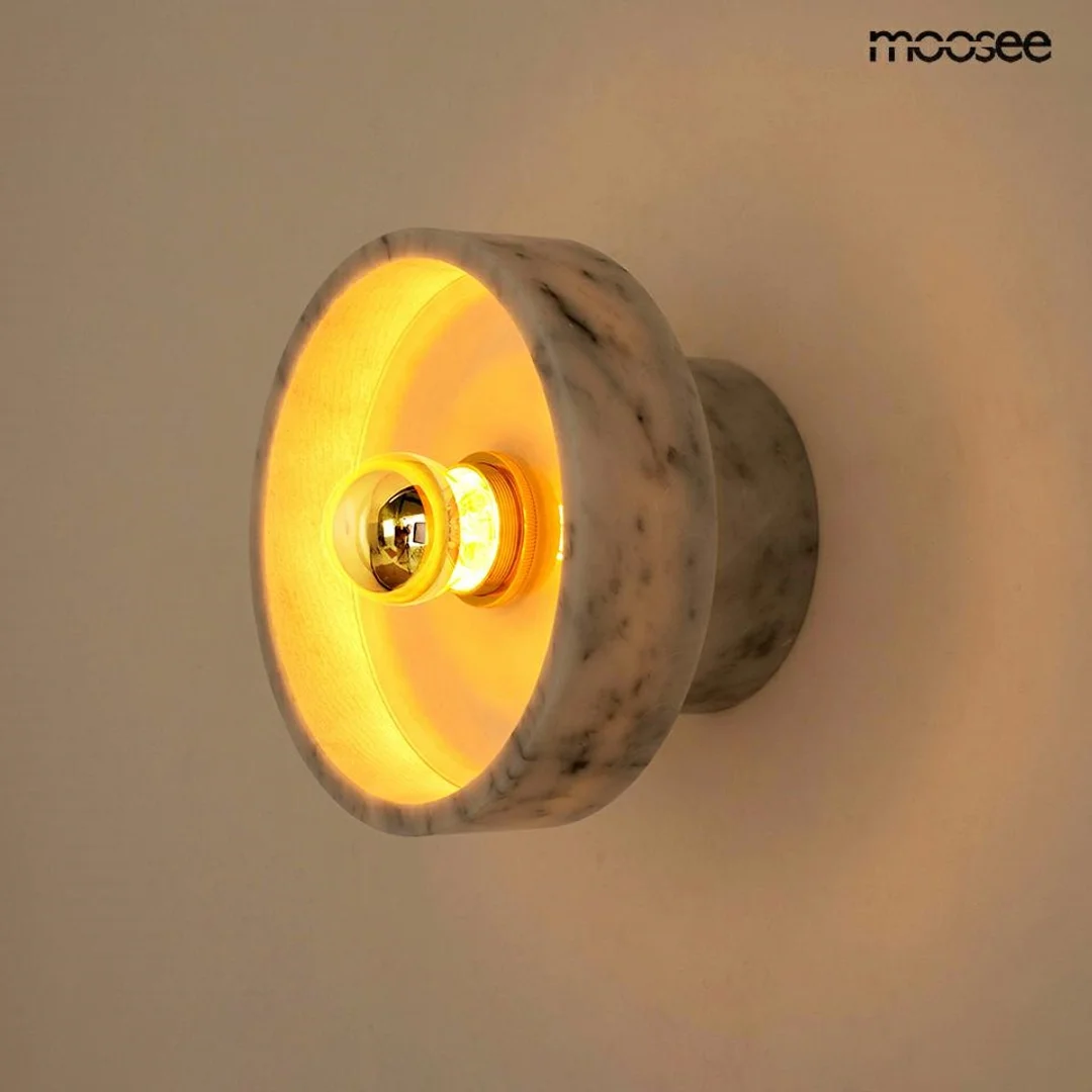 MOOSEE lampa ścienna ARCO biała — zdjęcie 2