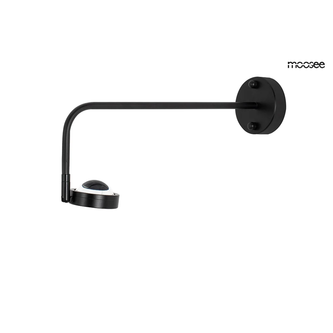 MOOSEE lampa ścienna AXEL czarna — zdjęcie 3
