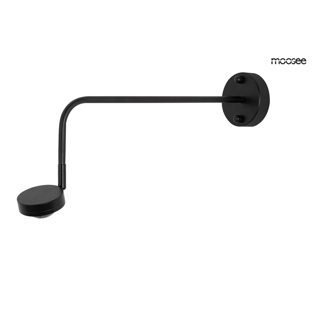 MOOSEE lampa ścienna AXEL czarna — zdjęcie 4