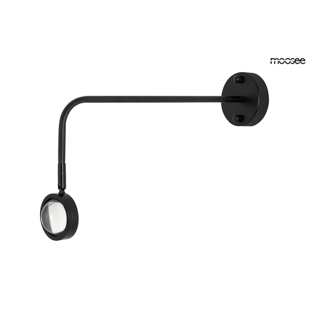 MOOSEE lampa ścienna AXEL czarna — zdjęcie 5