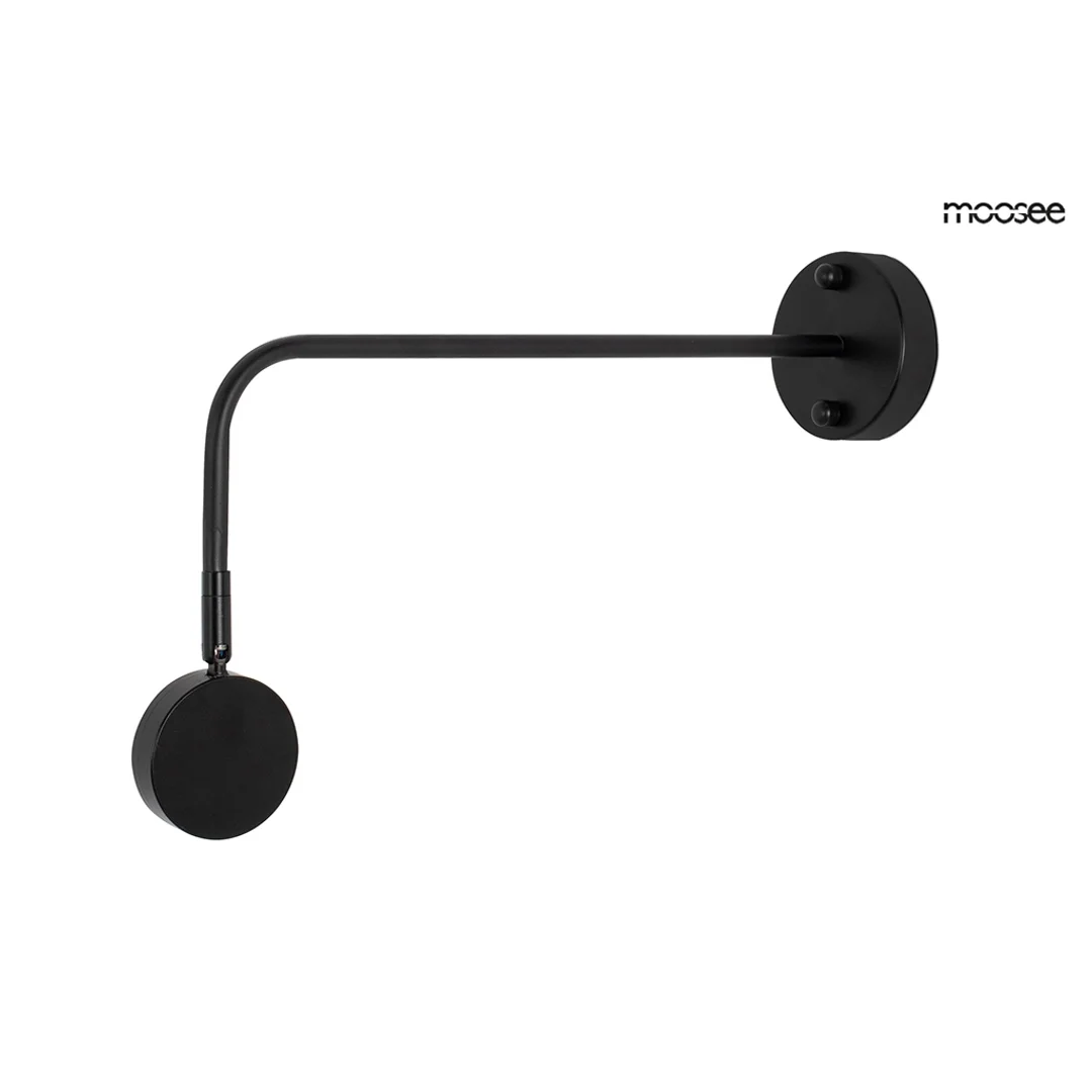 MOOSEE lampa ścienna AXEL czarna — zdjęcie 6