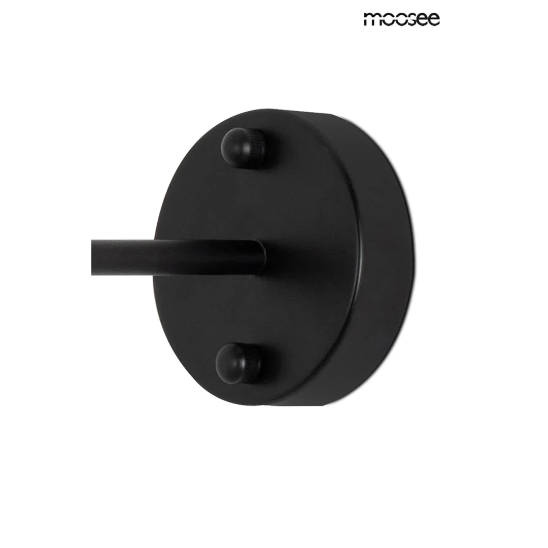 MOOSEE lampa ścienna AXEL czarna — zdjęcie 7