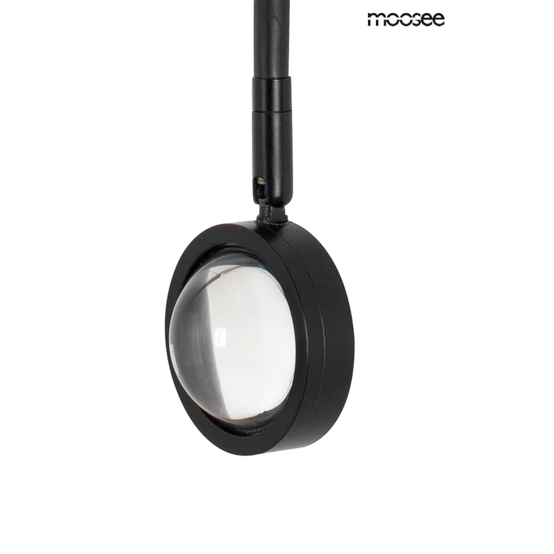 MOOSEE lampa ścienna AXEL czarna — zdjęcie 9