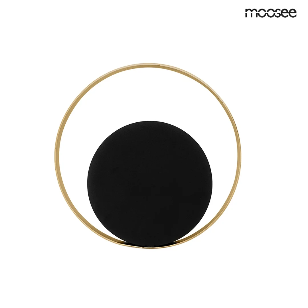 MOOSEE lampa ścienna BAND złota / czarna — zdjęcie 5
