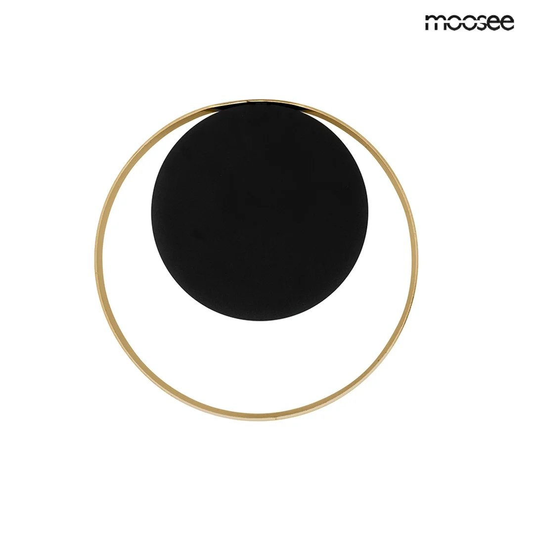 MOOSEE lampa ścienna BAND złota / czarna — zdjęcie 6