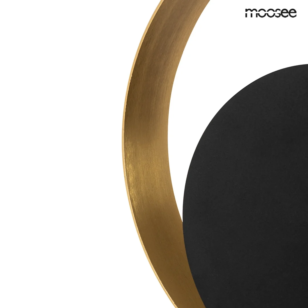MOOSEE lampa ścienna BAND złota / czarna — zdjęcie 9