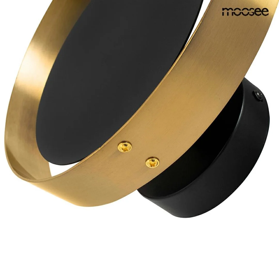 MOOSEE lampa ścienna BAND złota / czarna — zdjęcie 10